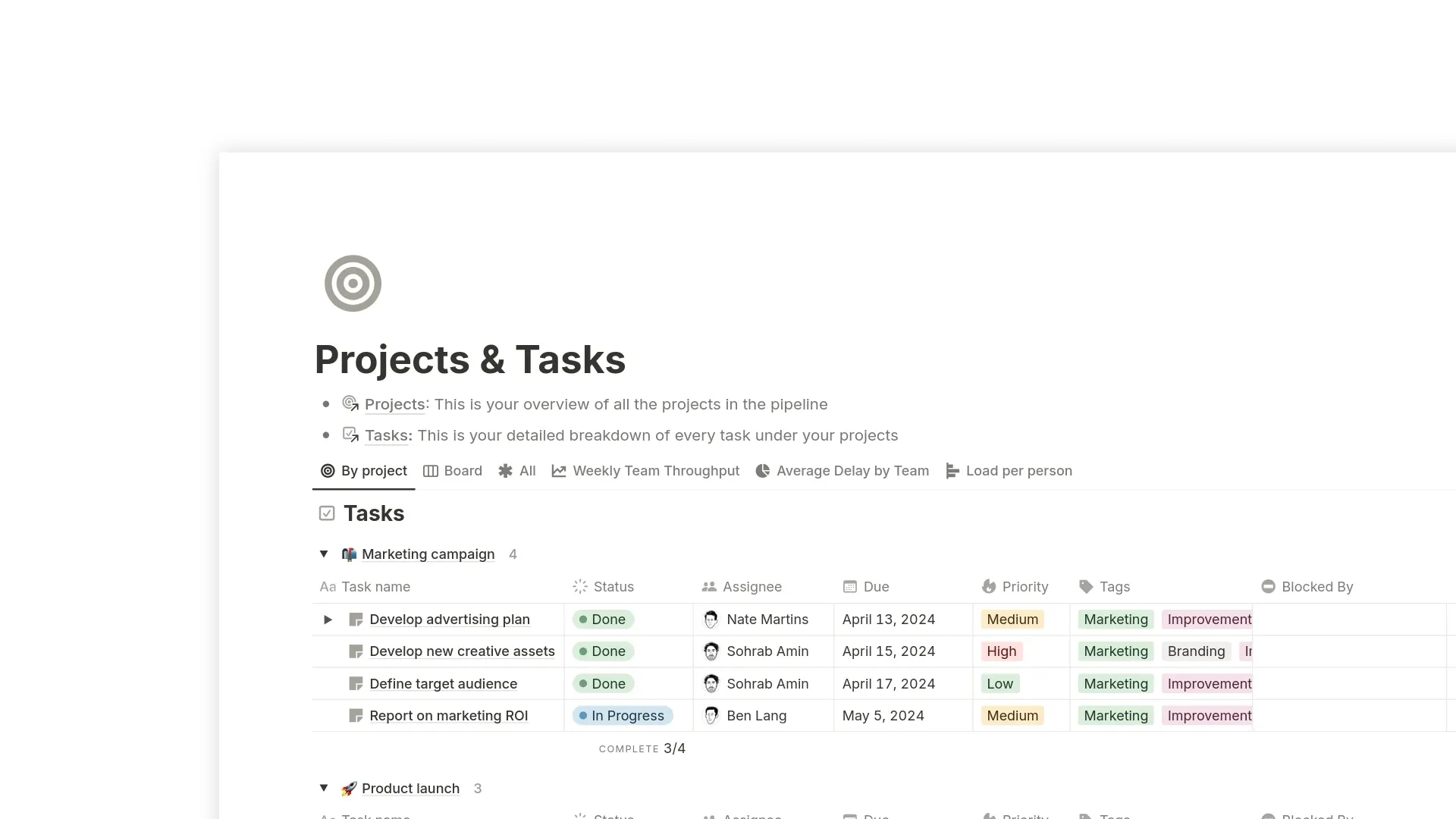 Template Notion pour piloter son activité de freelance